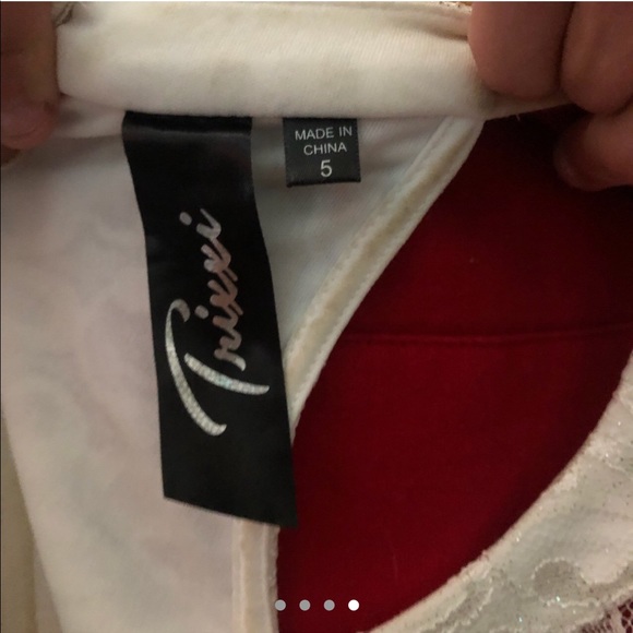 Tight White Formal Dress - Picture 4 of 4